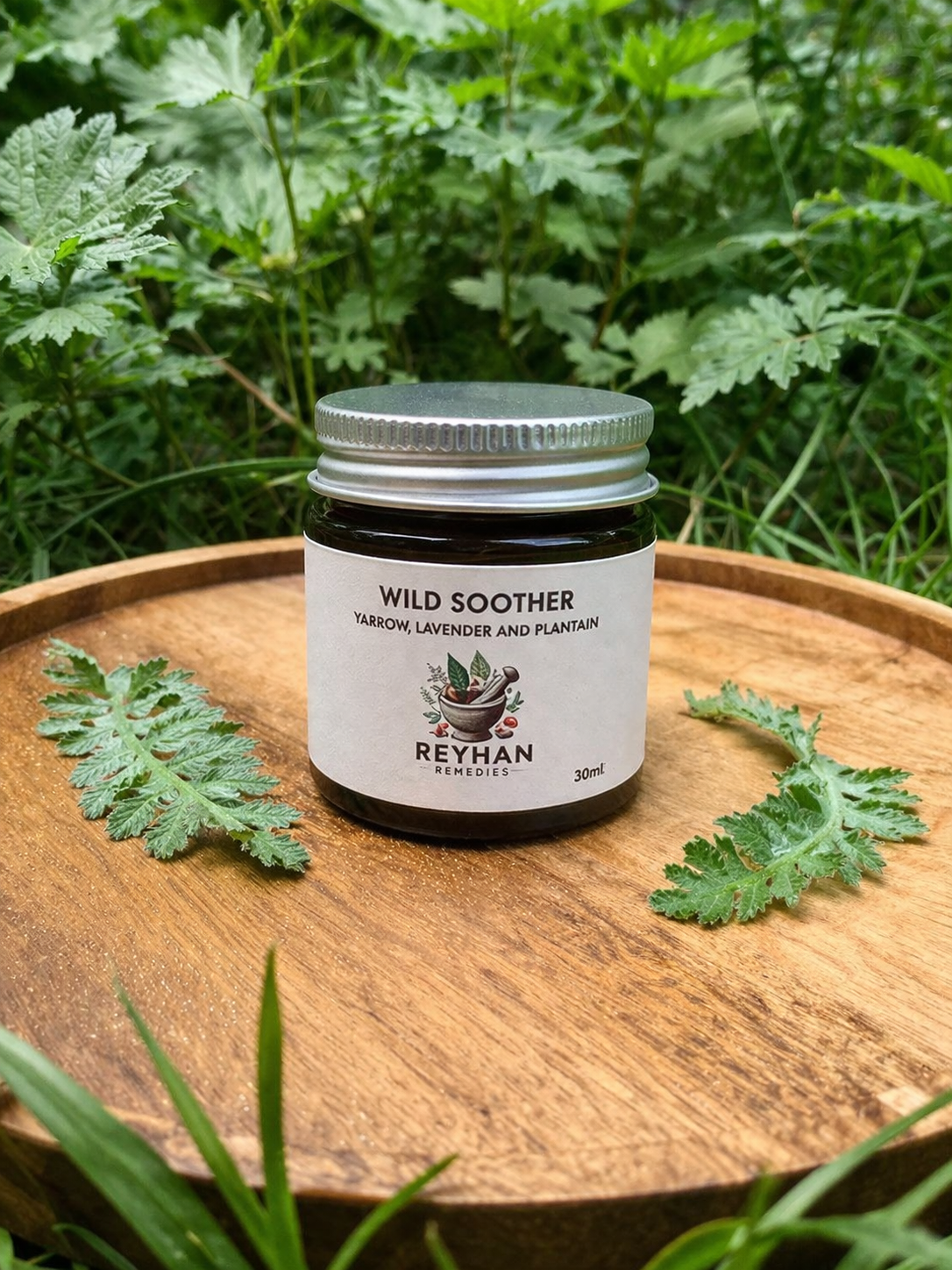 Wild Soother Balm - Yarrow, Plantain and Lavender